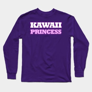 Kawaii Princess Long Sleeve T-Shirt